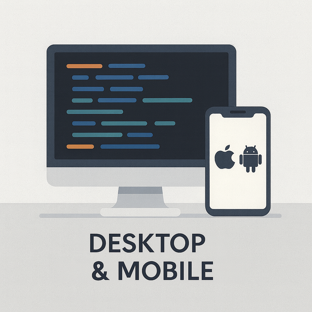 Desktop and mobile